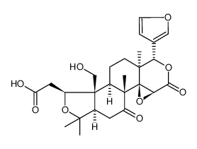 Limonoic acid 16,17-lactone结构式