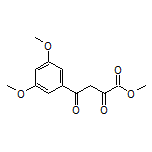 Methyl 4-(3,5-Dimethoxyphenyl)-2,4-dioxobutanoate Structure