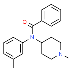 N-methyl meta-methyl Phenyl fentanyl Structure