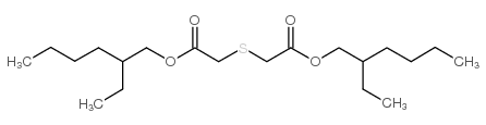 bis(2-ethylhexyl) 2,2'-thiobisacetate Structure