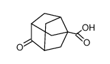 9-Oxotricyclo[3.3.1.03,7 ]nonane-3-carboxylic acid Structure