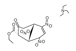 6,8,9-trinitro-3-oxo-bicyclo[3.3.1]non-6-ene-2-carboxylic acid ethyl ester, mono-triethylamine salt Structure