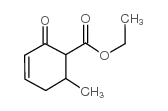 6-甲基-2-氧代-3-环己烯-1-羧酸乙酯(异构体的混合物)结构式