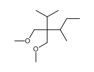 3,3-bis(methoxymethyl)-2,4-dimethylhexane结构式