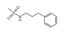 N-methanesulfonyl-3-phenylpropylamine结构式