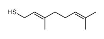 geranyl mercaptan结构式