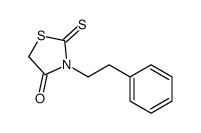 3-(2-phenylethyl)-2-sulfanylidene-1,3-thiazolidin-4-one Structure