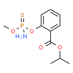 propan-2-yl 2-(amino-methoxy-phosphinothioyl)oxybenzoate Structure