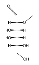 D-Galactose, 2-O-methyl- Structure