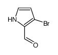 3-bromo-1H-pyrrole-2-carbaldehyde Structure