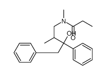 N-(3-hydroxy-2-methyl-3,4-diphenylbutyl)-N-methylpropanamide Structure