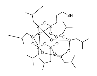 PSS-(3-Mercapto)propyl-Heptaisobutyl substituted Structure