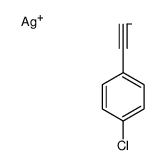 silver,1-chloro-4-ethynylbenzene结构式