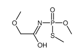 2-methoxy-N-[methoxy(methylsulfanyl)phosphoryl]acetamide Structure