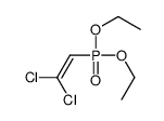 1,1-dichloro-2-diethoxyphosphorylethene结构式