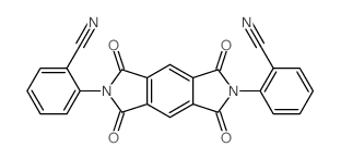 2-[2-(2-cyanophenyl)-1,3,5,7-tetraoxopyrrolo[3,4-f]isoindol-6-yl]benzonitrile Structure