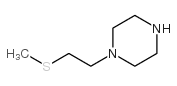 Piperazine,1-[2-(methylthio)ethyl]-结构式