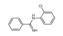 N-(2-chloro-phenyl)-benzamidine Structure