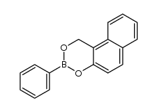 3-phenyl-1H-naphtho[2,1-d][1,3,2]dioxaborinine结构式