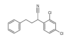 α-phenethyl-2,4-dichlorobenzyl cyanide Structure