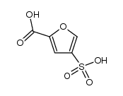 4-sulfo-furan-2-carboxylic acid Structure