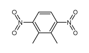 2,3-Dimethyl-1,4-dinitrobenzene结构式