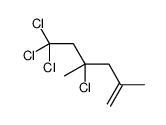 4,6,6,6-tetrachloro-2,4-dimethylhex-1-ene Structure