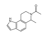 1-(6-methyl-1,6,8,9-tetrahydropyrrolo[2,3-f]isoquinolin-7-yl)ethanone Structure