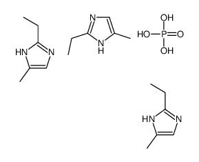 2-ethyl-5-methyl-1H-imidazole,phosphoric acid Structure