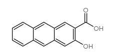 3-羟基蒽-2-羧酸结构式