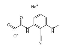 (2-cyano-3-(methylamino)phenyl)oxoacetic acid Structure