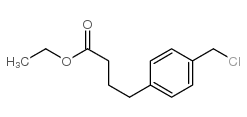 ethyl 4-(4-(chloromethyl)phenyl)butanoate Structure