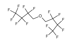 bis-(2,2,3,3,4,4,4-heptafluoro-butyl) ether Structure