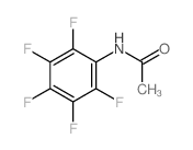 Acetamide,N-(2,3,4,5,6-pentafluorophenyl)-结构式