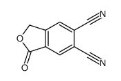 3-oxo-1H-2-benzofuran-5,6-dicarbonitrile Structure