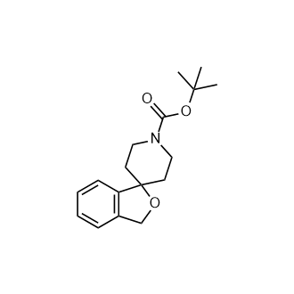 Tert-Butyl 3H-Spiro[Isobenzofuran-1,4’-Piperidine]-1’-Carboxylate structure