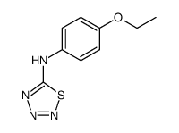 (4-ethoxy-phenyl)-[1,2,3,4]thiatriazol-5-yl-amine Structure