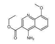 4-Amino-8-methoxyquinoline-3-carboxylic acid ethyl ester picture