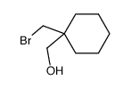 (1-(bromomethyl)cyclohexyl)methanol结构式