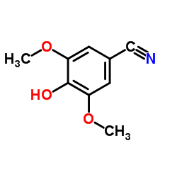 4-hydroxy-3,5-dimethoxybenzonitrile Structure