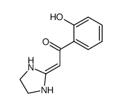 2-[(2-hydroxybenzoyl)methylene]-1,3,4,5-tetrahydroimidazole结构式