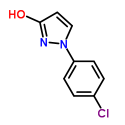 1-(4-Chlorophenyl)-1H-pyrazol-3-ol Structure