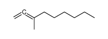 3-methyl-1,2-nonadiene结构式