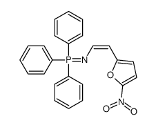 2-(5-nitrofuran-2-yl)ethenylimino-triphenyl-λ5-phosphane Structure