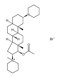 3-(deacetoxy)vecuronium structure