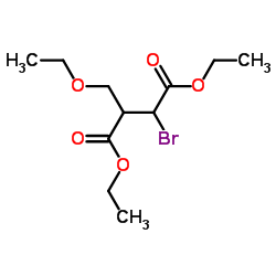 Succinic acid,-alpha--bromo--ba--(ethoxymethyl)-, diethyl ester (4CI) picture