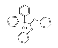 hydroxy-diphenyl-acetaldehyde diphenylacetal结构式