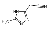 2-(3-METHYL-1H-1,2,4-TRIAZOL-5-YL)ACETONITRILE picture