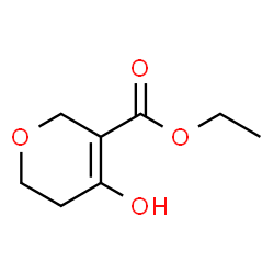 4-羟基-5,6-二氢-2H-吡喃-3-羧酸乙酯结构式