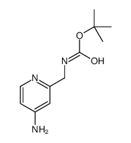 tert-butyl N-[(4-aminopyridin-2-yl)methyl]carbamate picture